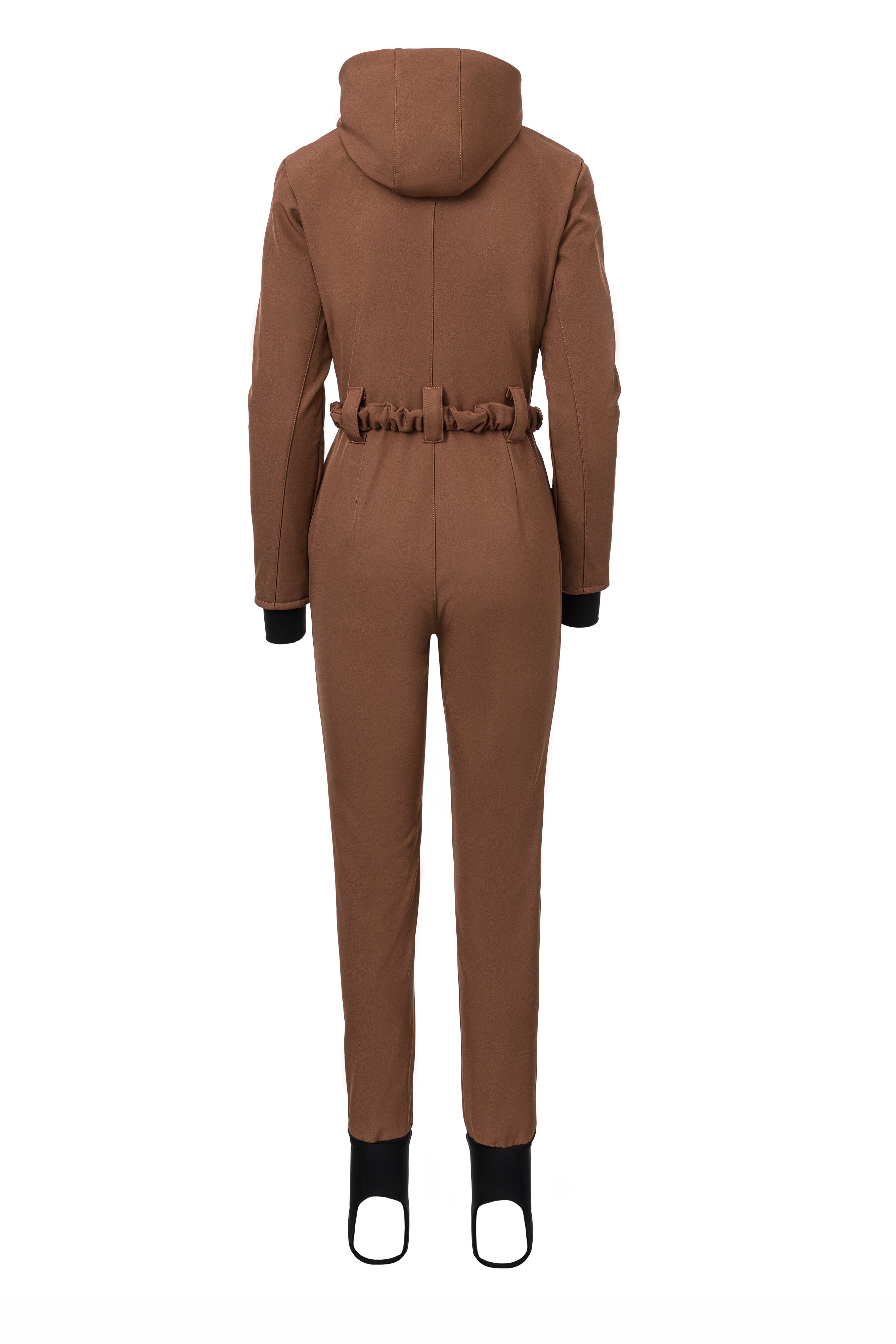 Кафяв ски-комбинезон Anodys Bogas в ежедневен стил