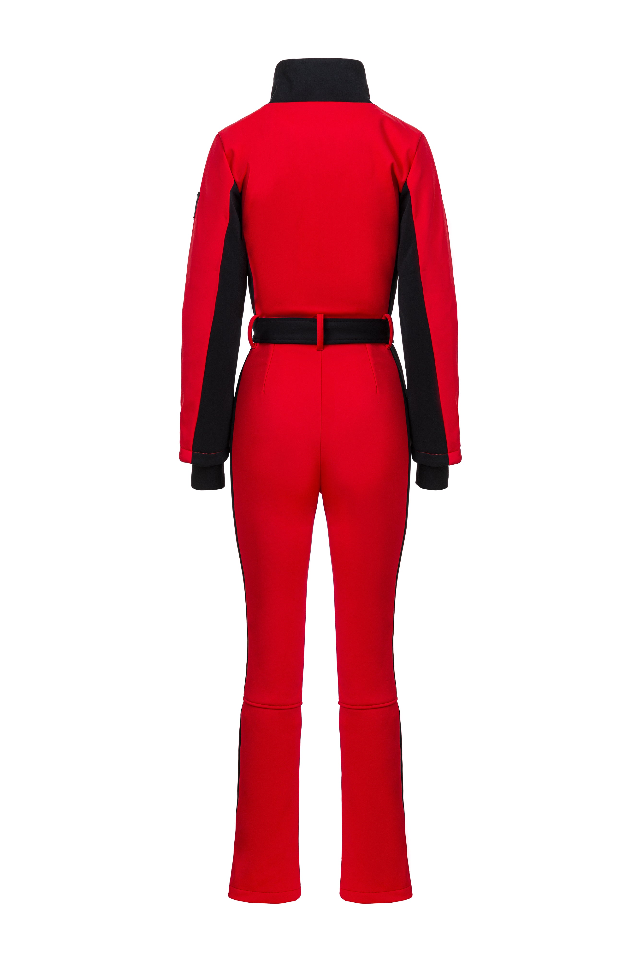 Оливиен Богас Спортен Червен Ски Комбинезон