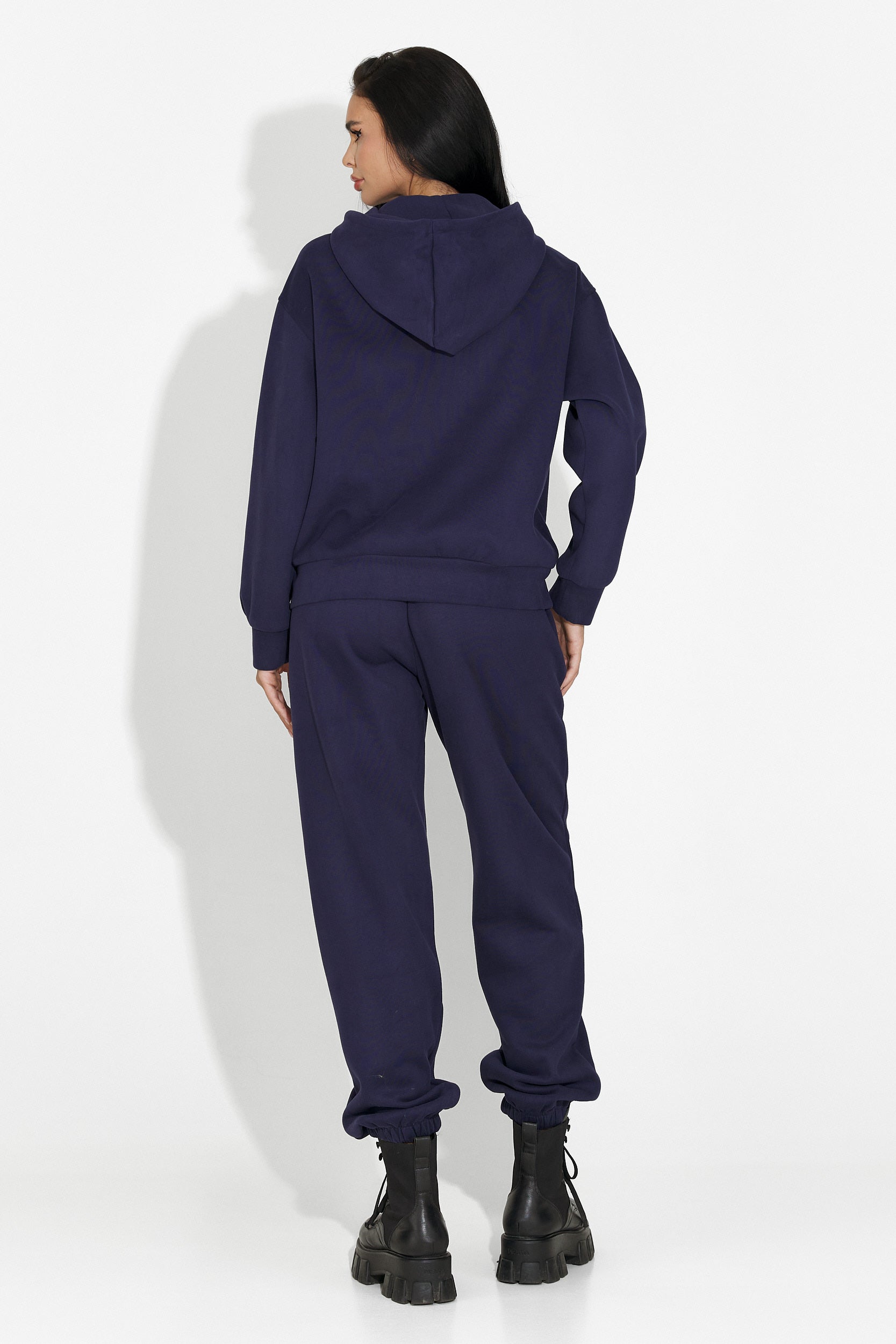 Тренировъчен дамски ежедневен комплект в тъмносиньо Favora Boga