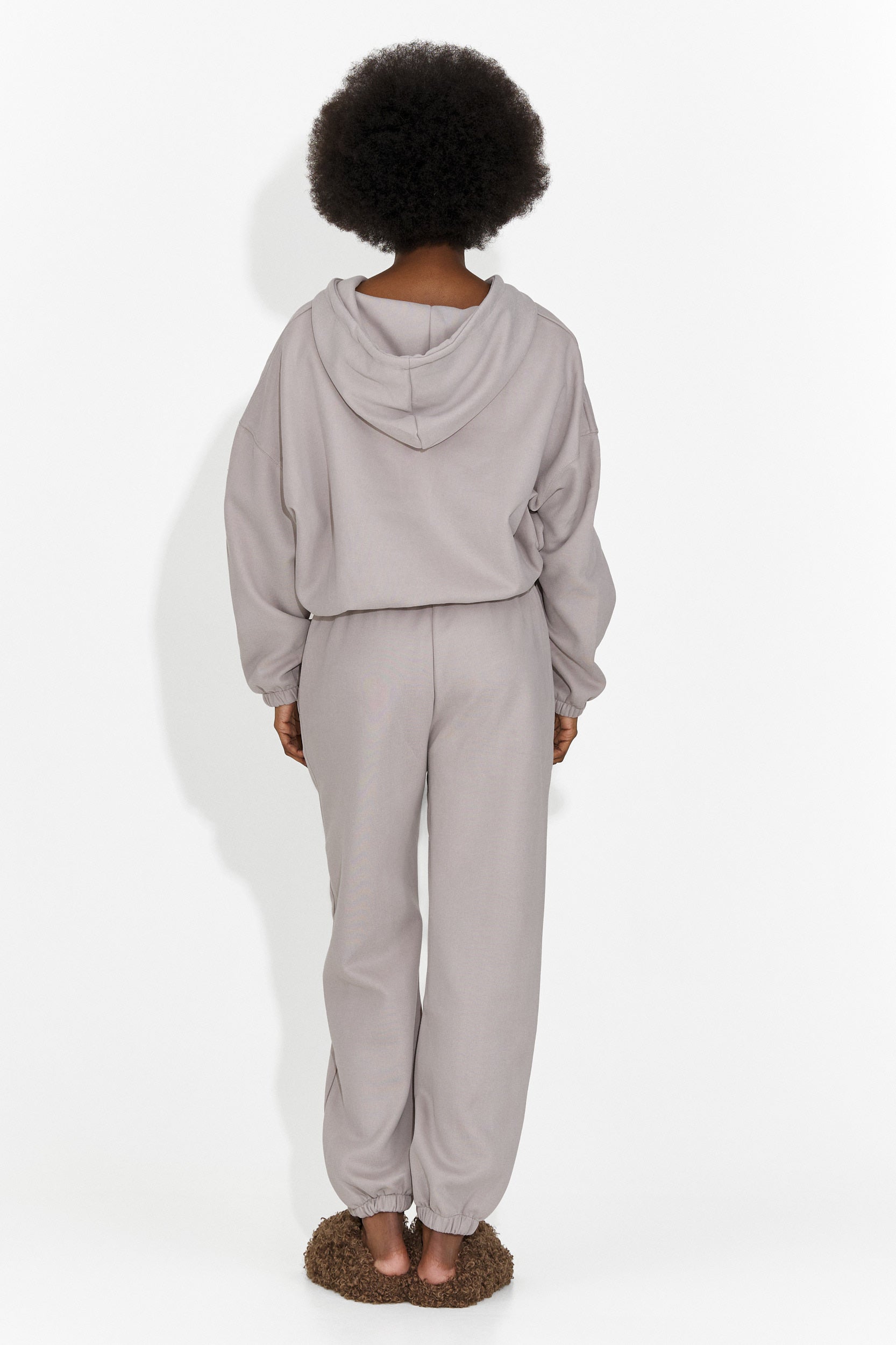 Дамски ежедневен анцуг сив Katalea Bogas