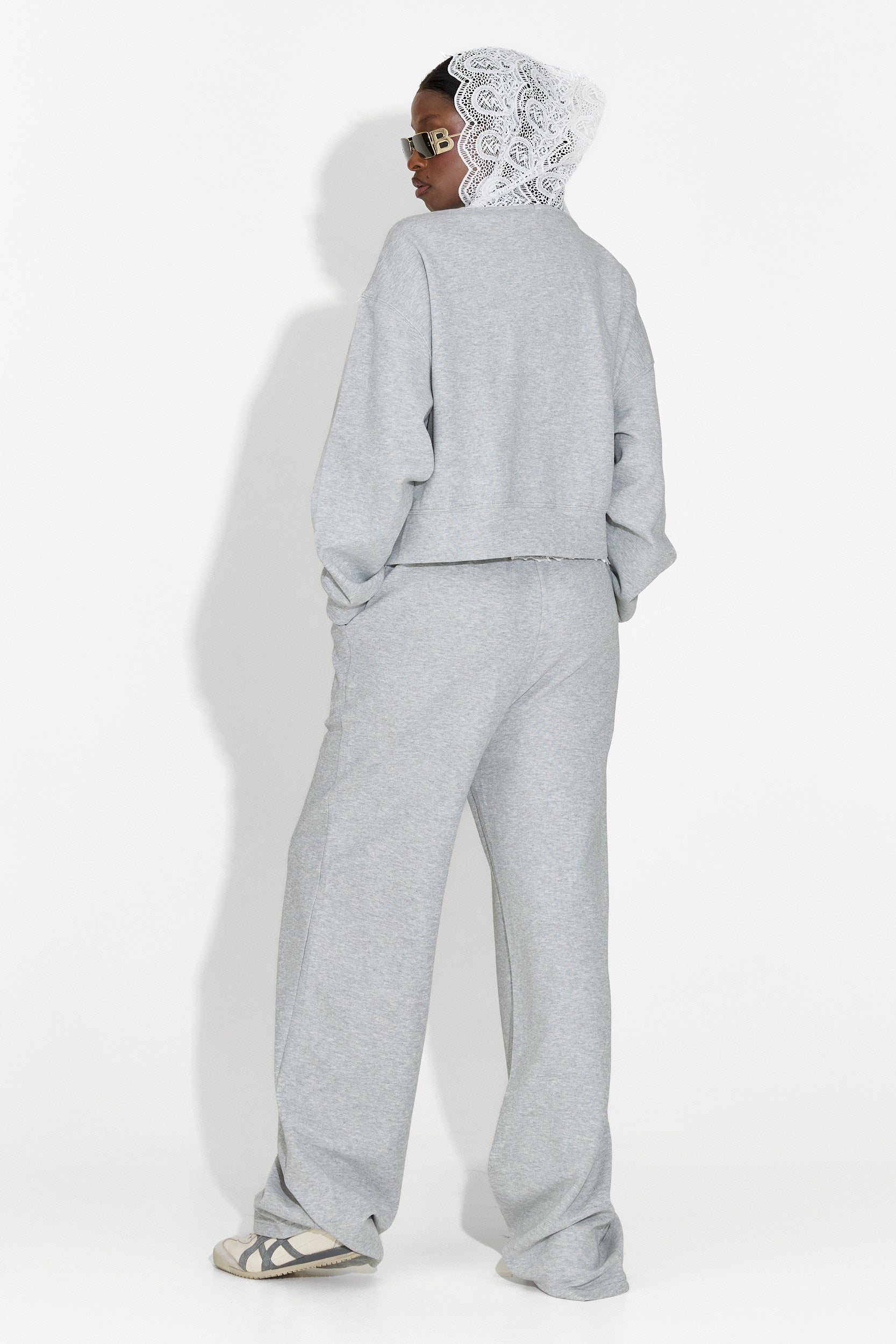 Тренировъчна дамска кежуал сива блуза Kiva Bogas