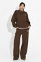 Дамски ежедневен комплект в кафяво Vilma Bogas