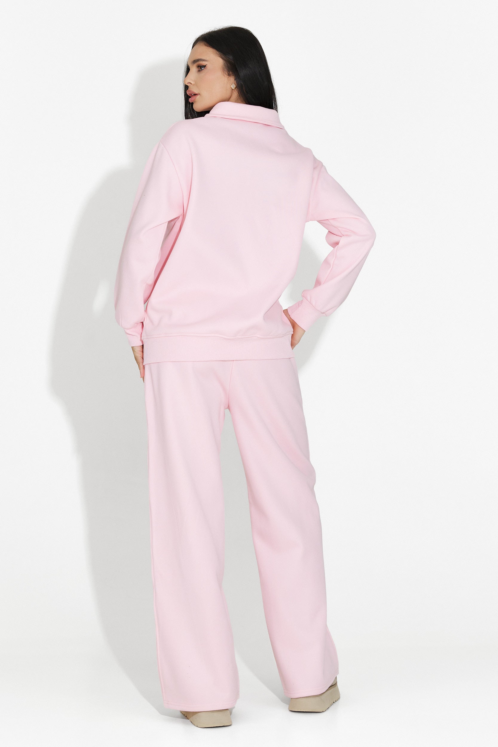 Тренировъчен дамски кежуал розов Brynora Bogas