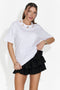 Casual бяла дамска тениска Cristelia Bogas