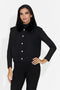 Vesta casual neagra Chocesia Bogas