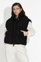 Черна дамска ежедневна жилетка Cendira Bogas