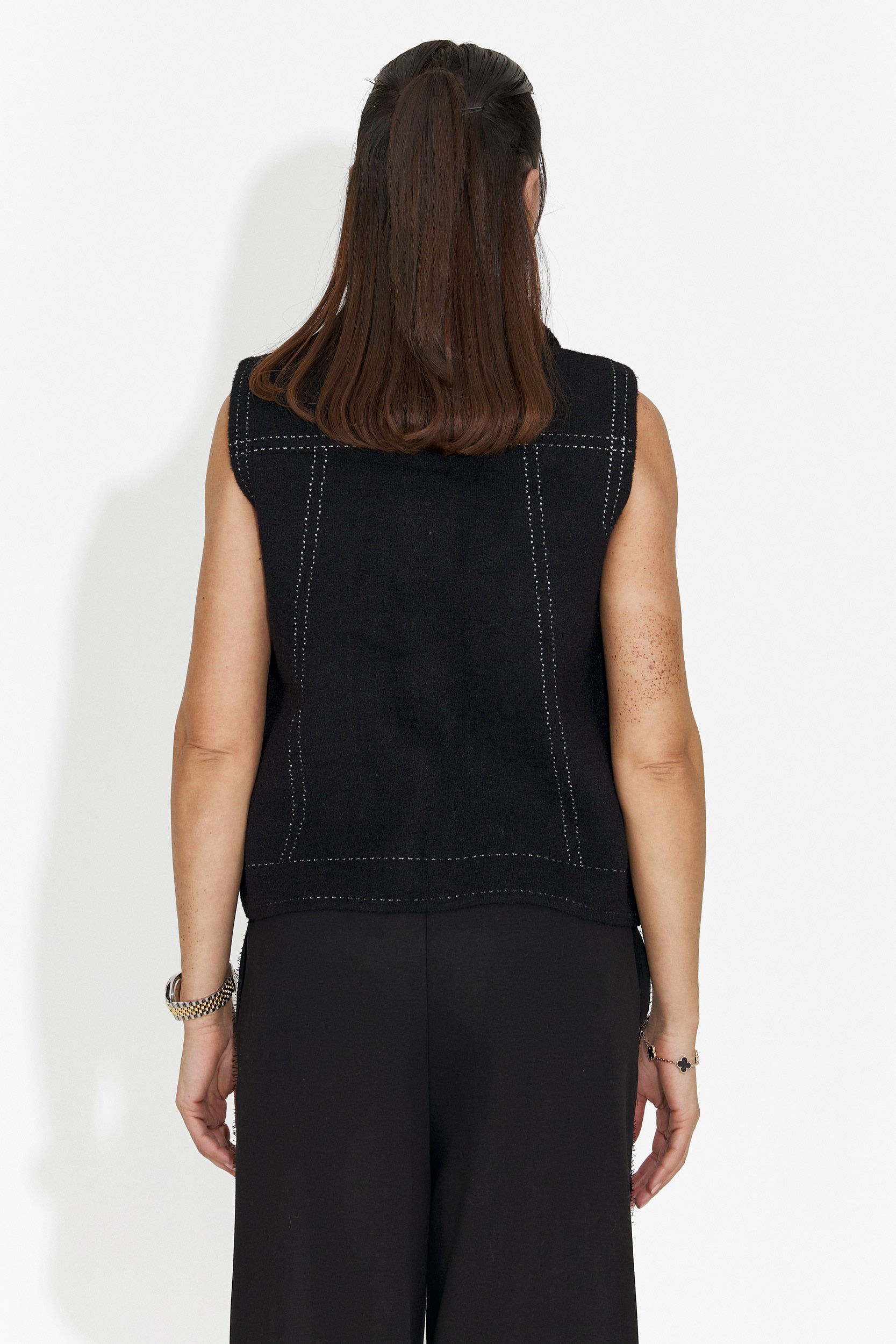 Калерия Богас Черен Спортен Елек за Дами